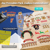 Christmas Reindeer Iron-On Transfer Pack