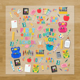 School Supplies Iron-On Transfer Pack