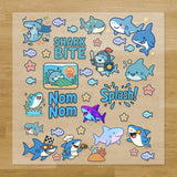 Sharks Iron-On Transfer Pack