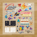 Spaceships Iron-On Transfer Pack