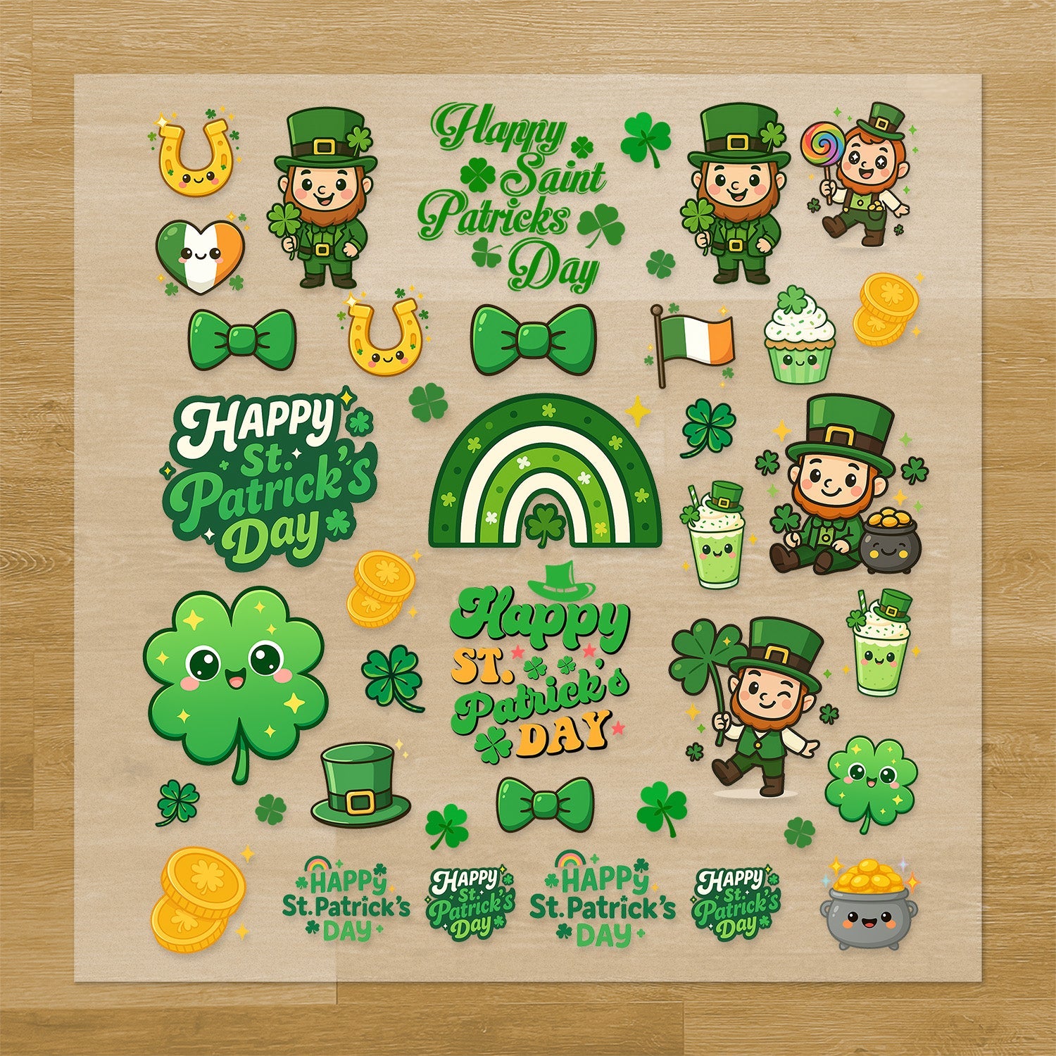 St. Patrick's Day Iron-On Transfer Pack