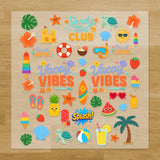 Summer Iron-On Transfer Pack