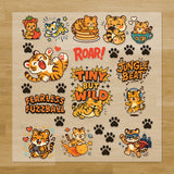 Tigers Iron-On Transfer Pack