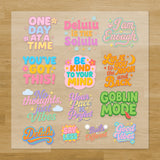 Trendy Sayings & Phrases Iron-On Transfer Pack