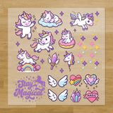 Unicorns Iron-On Transfer Pack