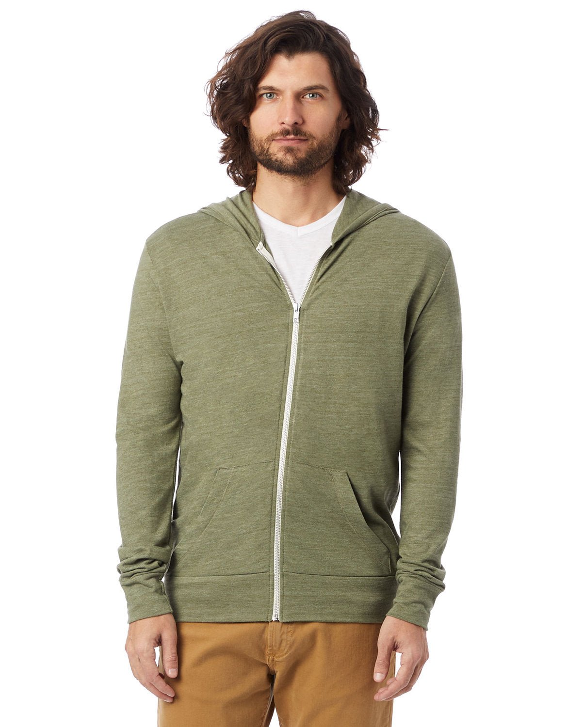 Alternative AA1970 Unisex Eco-Jersey Zip Hoodie