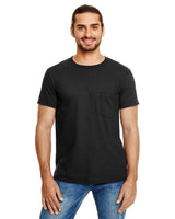 Anvil 983 Adult Lightweight Pocket T-Shirt