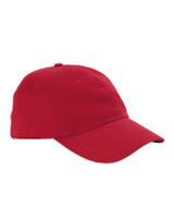 Big Accessories BX008 5 - Panel Brushed Twill Unstructured Cap - Ninja Transfers