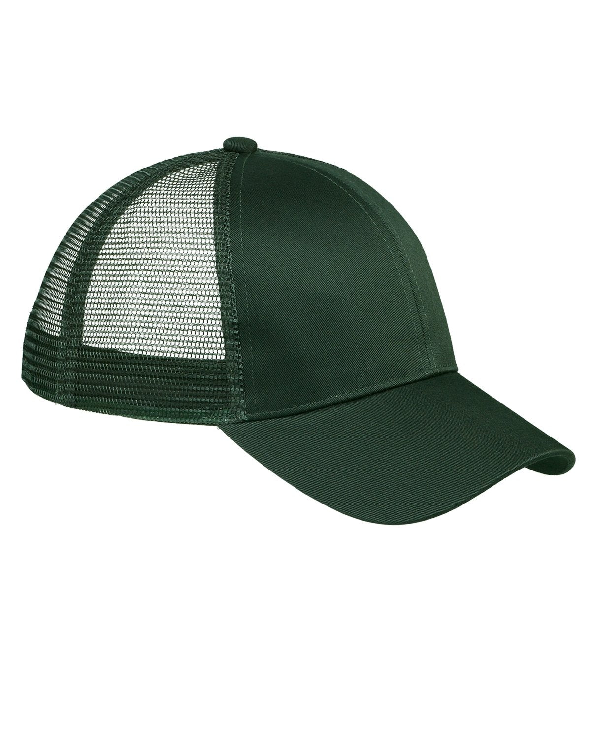 Big Accessories BX019 6 - Panel Structured Trucker Hat - Ninja Transfers