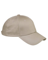 Big Accessories BX020 6 - Panel Structured TwillCap - Ninja Transfers