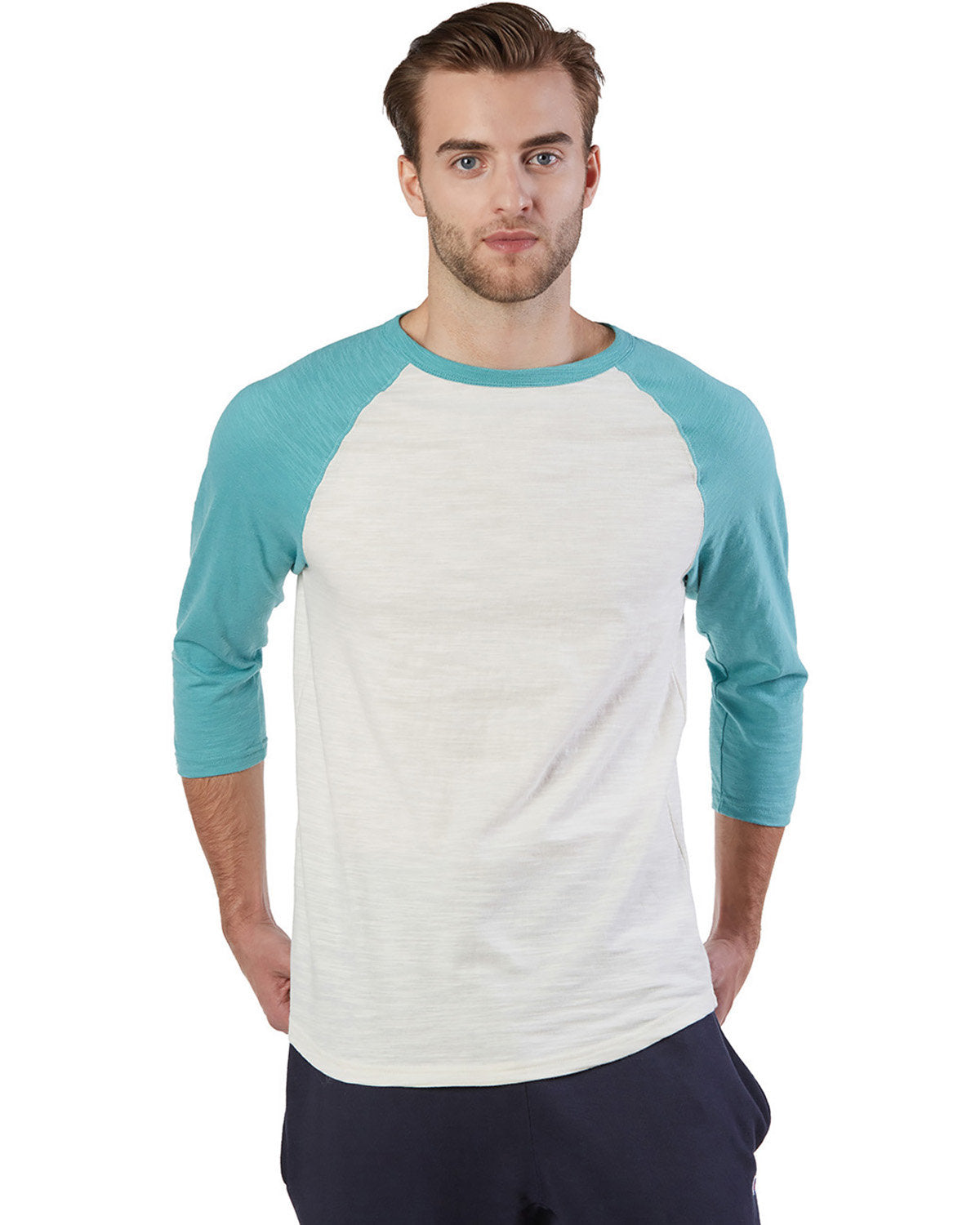 Champion CP75 Adult Ringspun Slub Baseball T-Shirt
