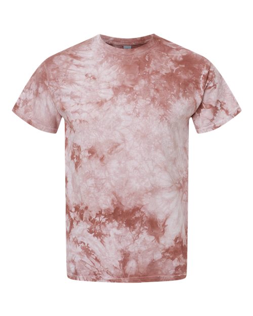 Dyenomite 20BCR Youth Crystal Tie - Dyed T-Shirt - Ninja Transfers