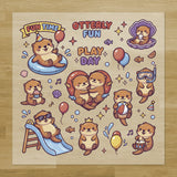 Otterly Fun Playtime Iron-On Transfer Pack