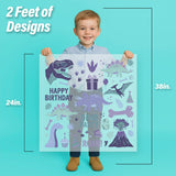 Dino Party Birthday Iron-On Transfer Pack