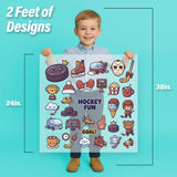 Hockey Fun Iron-On Transfer Pack