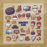 Hockey Fun Iron-On Transfer Pack