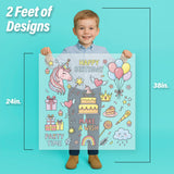 Magical Birthday Unicorn Iron-On Transfer Pack
