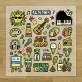 Summer Art Camp Iron-On Transfer Pack