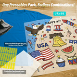 Happy 4th of July Iron-On Transfer Pack