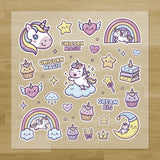 Unicorn Dream Big Iron-On Transfer Pack