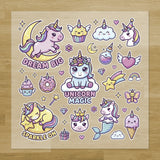 Unicorn Magic Iron-On Transfer Pack