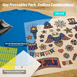 Retro Patriot Iron-On Transfer Pack