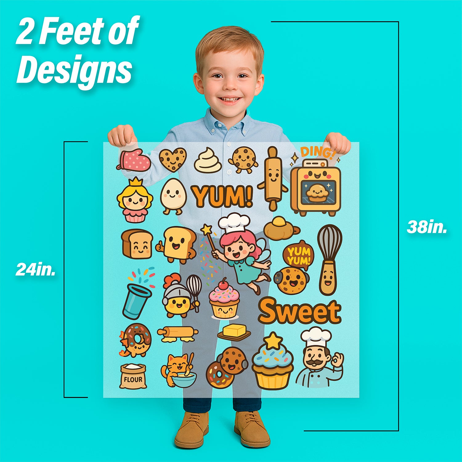 Bakery Iron-On Transfer Pack