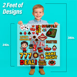 Casino and Cards Iron-On Transfer Pack