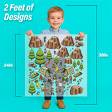 Build Your Own Mountain Hike Iron-On Transfer Pack