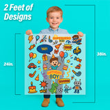 Birthday Boy Iron-On Transfer Pack