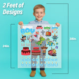 Birthday Boy Iron-On Transfer Pack