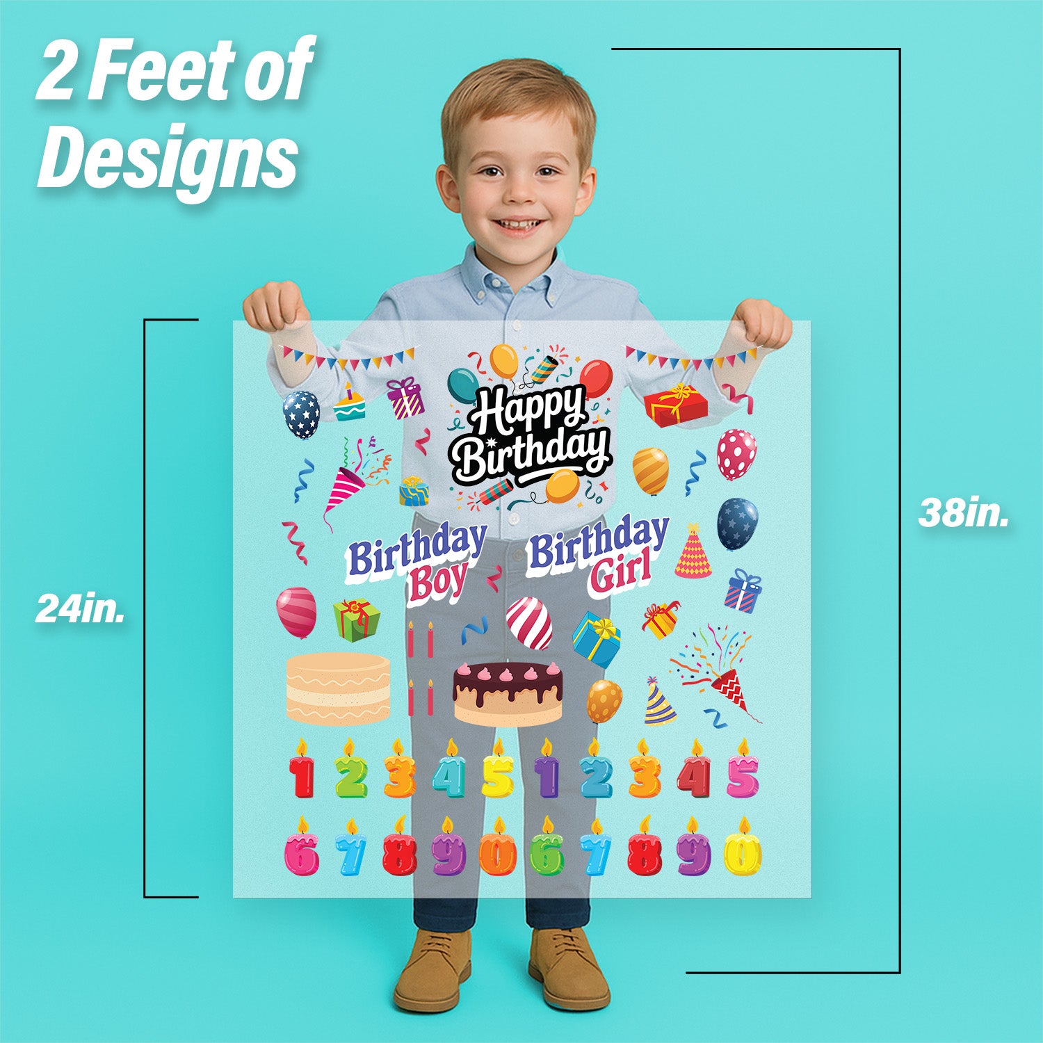Birthday Iron-On Transfer Pack