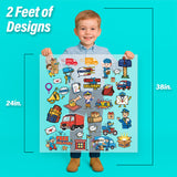 Delivery Trucks & Mail Service Iron-On Transfer Pack