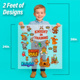Knights & Castles Iron-On Transfer Pack