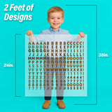 Animal Lettering Iron-On Transfer Pack