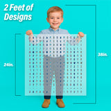Weather Lettering Iron-On Transfer Pack