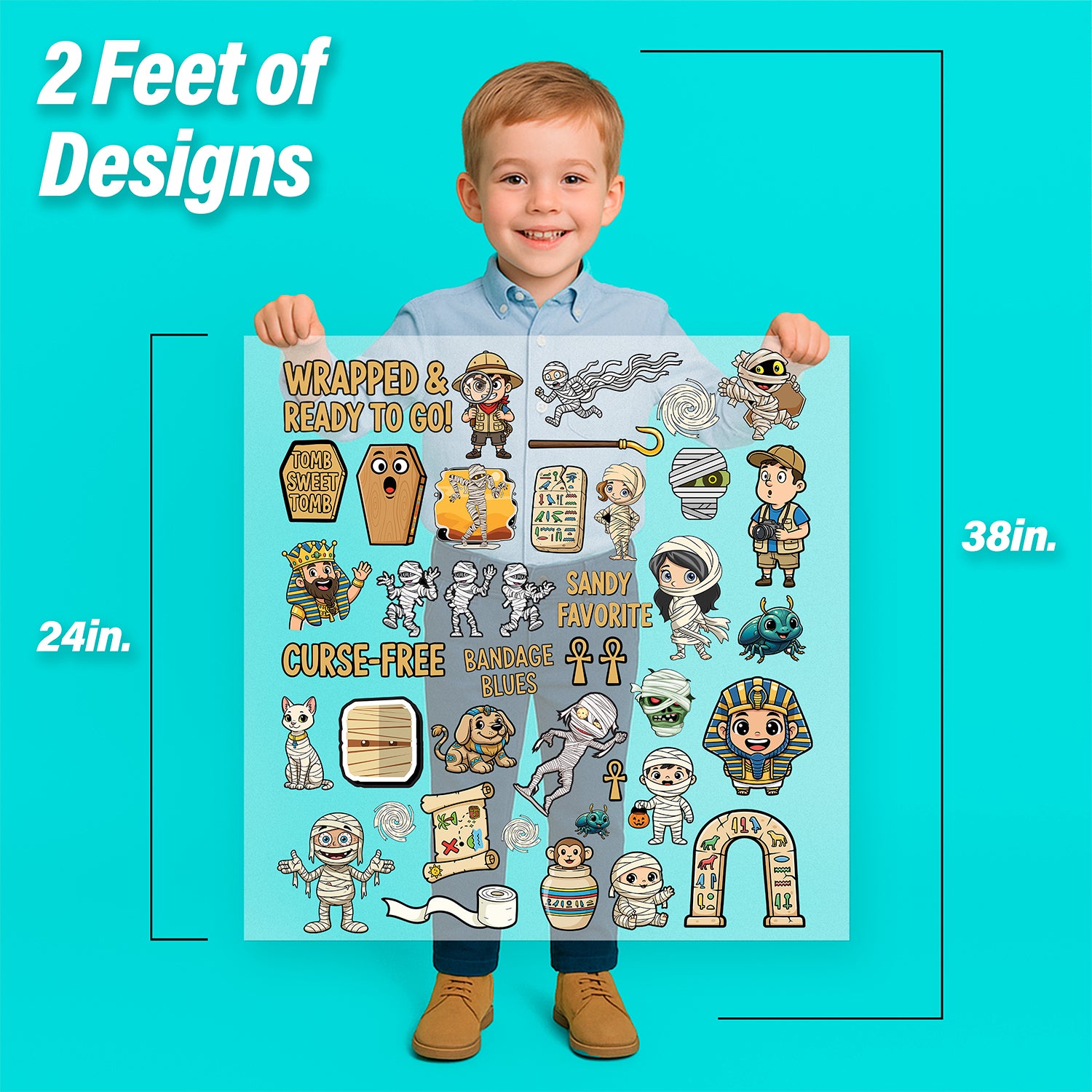 Mummies Iron-On Transfer Pack