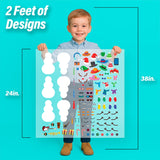 Build a Snowman Iron-On Transfer Pack