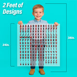 Sports Lettering Iron-On Transfer Pack
