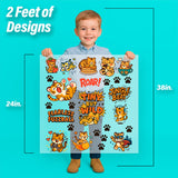 Tigers Iron-On Transfer Pack