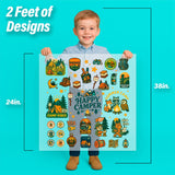 Camping & Outdoors Iron-On Transfer Pack