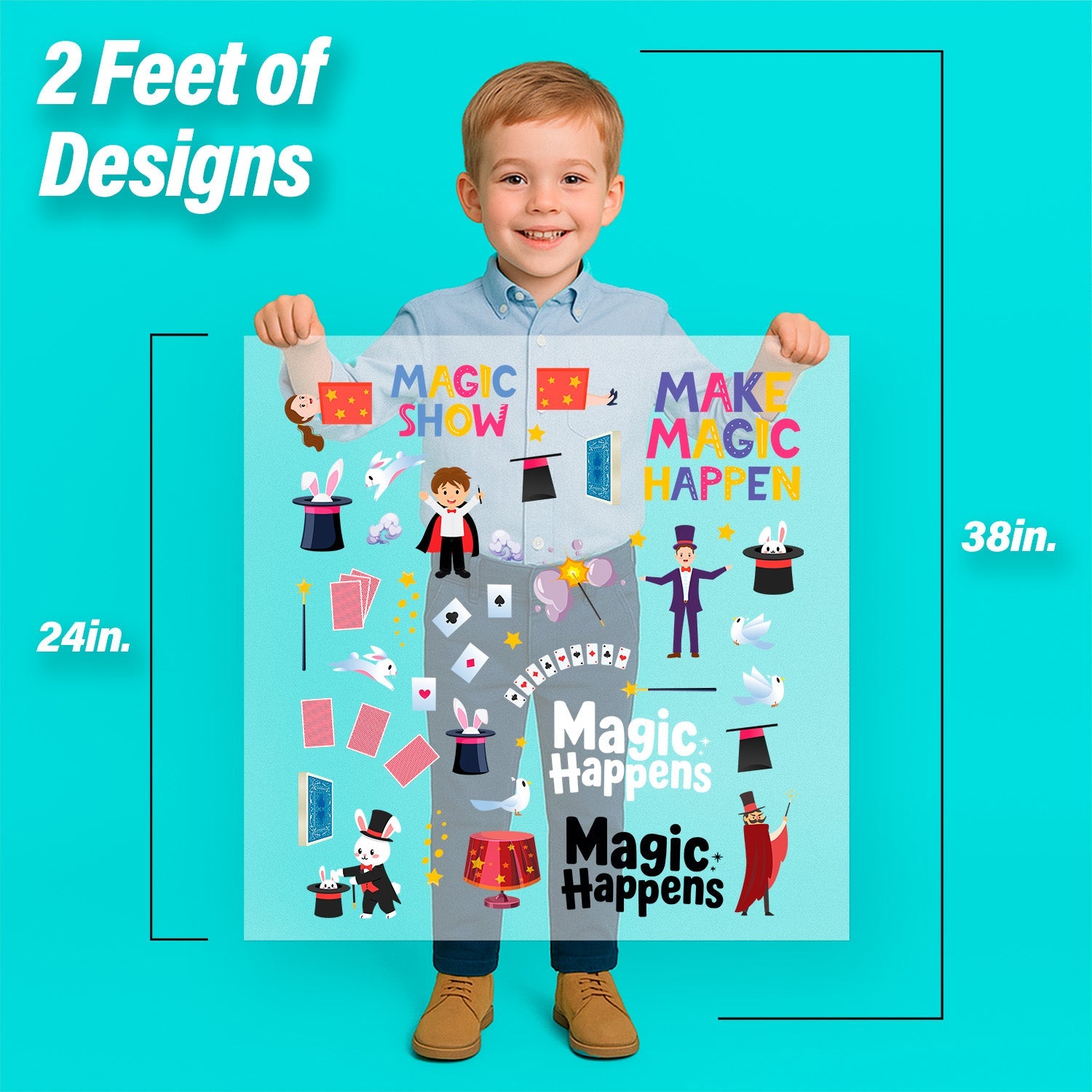 Magic Tricks Iron-On Transfer Pack