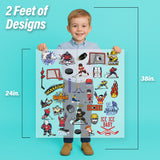 Hockey Iron-On Transfer Pack