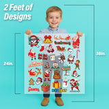 Santa Claus Iron-On Transfer Pack