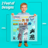 Robots Iron-On Transfer Pack