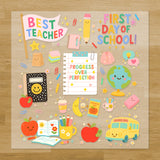 Back to School Iron-On Transfer Pack