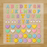 Pastel Patches Iron-On Transfer Pack