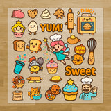 Bakery Iron-On Transfer Pack