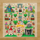 Build Your Own Castle Iron-On Transfer Pack