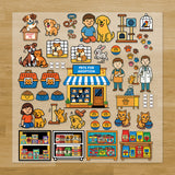 Build Your Own Pet Shop Iron-On Transfer Pack